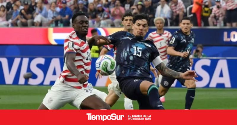 Estados Unidos le ganó a Paraguay 4 a 1 por la fase de grupos