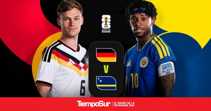 Mundial 2026: Alemania enfrenta a Curazao