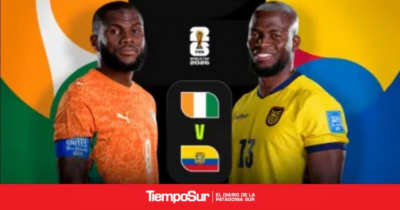 Costa de Marfil vs. Ecuador, por el Mundial 2026