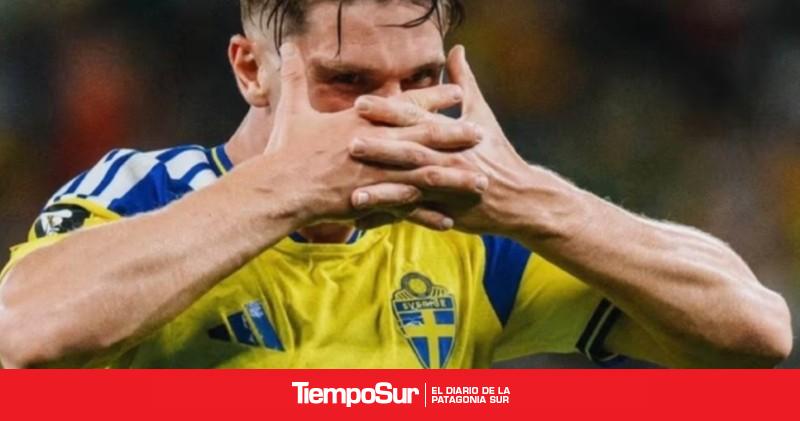 Suecia debutó con una contundente goleada ante Túnez