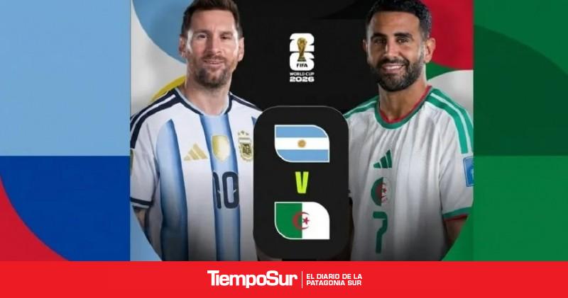 Debuta la Selección Argentina con Argelia
