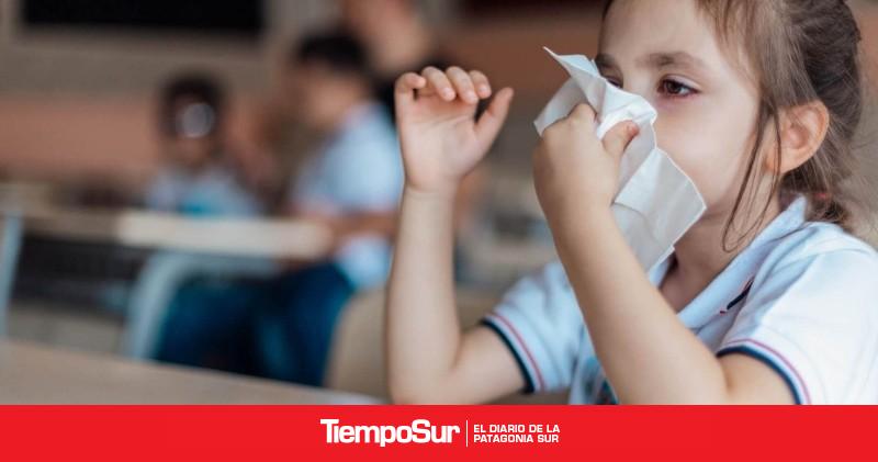 Chubut refuerza cuidados escolares por virus respiratorios