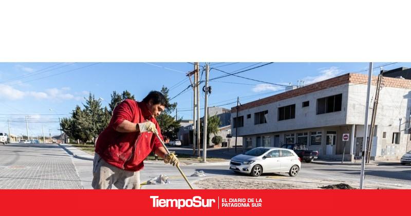 Comodoro renueva el boulevard de General Mosconi