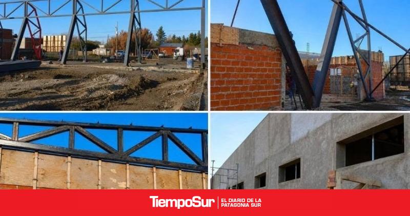 Puerto Santa Cruz avanza con obras en salud y deporte