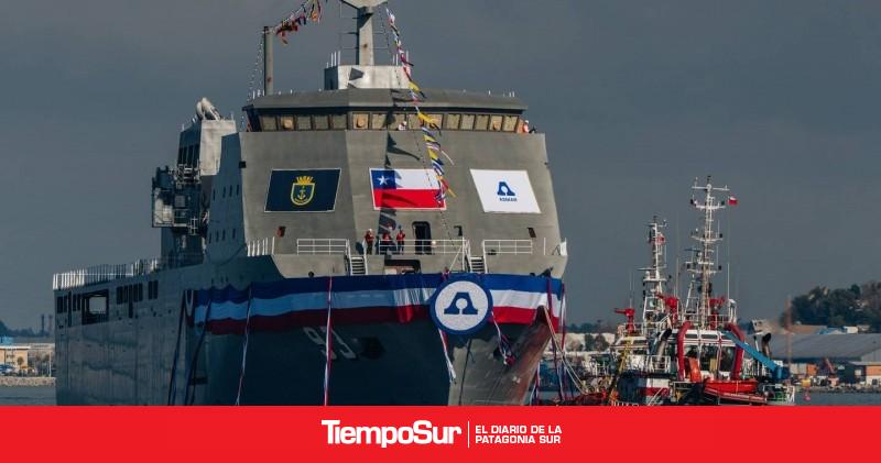 LDP-93 Magallanes desvaró en Talcahuano con bombos y platillos y marca un hito en Chile