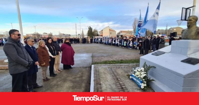 Río Gallegos homenajeó a Manuel Belgrano