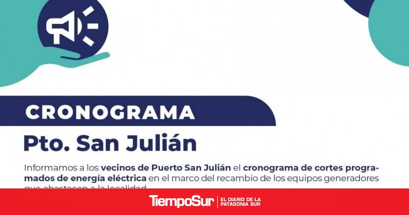 Instalación de nuevos equipos generadores y cortes programados de energía