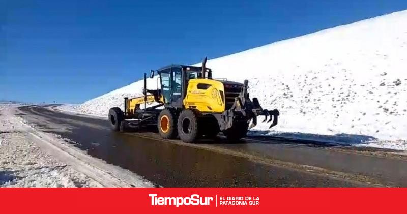 Santa Cruz bajo vigilancia por nevadas y lluvias