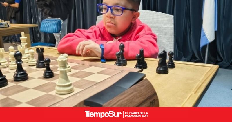 El lasherense Caleb Mamani dijo presente en la sexta edición del Trelew Chess Open