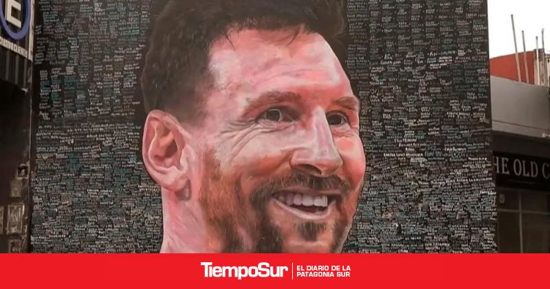 El mural de Messi que cambió la identidad de Berazategui y llegó a los ojos del "10"