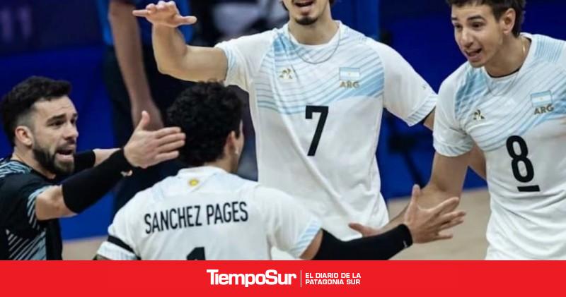 Argentina le ganó en sets corridos a China y sumó su segundo triunfo en la VNL