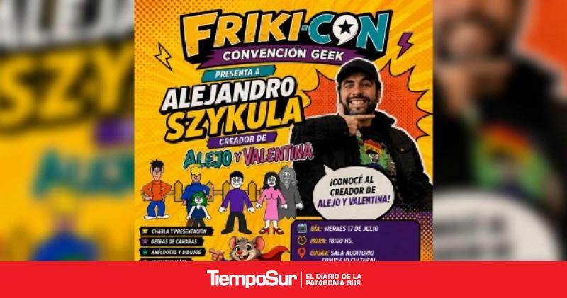 20 años de comedia en Internet: llega a Río Gallegos el creador de "Alejo y Valentina"