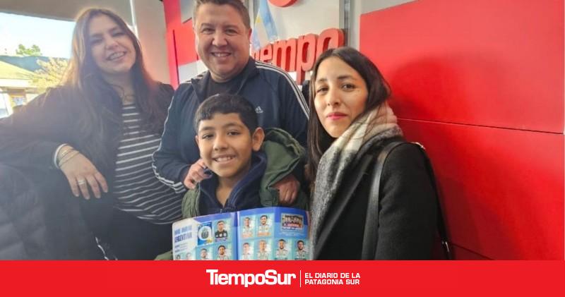 ¡Conseguimos la figurita de Messi!
