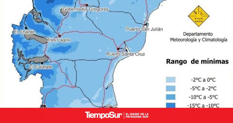 Alerta por "bomba polar": el fenómeno que congela la Patagonia