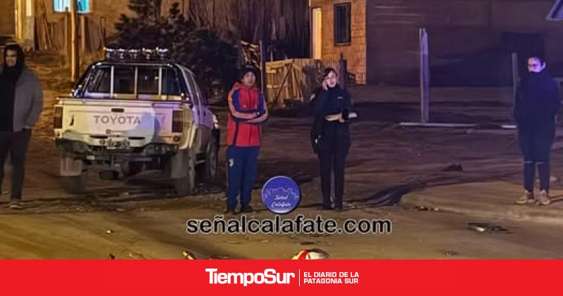 Tragedia en El Calafate: Un motociclista falleció tras colisionar con una camioneta