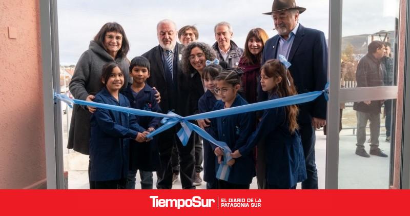 Othar inauguró la primera etapa de ampliación de la Escuela Municipal