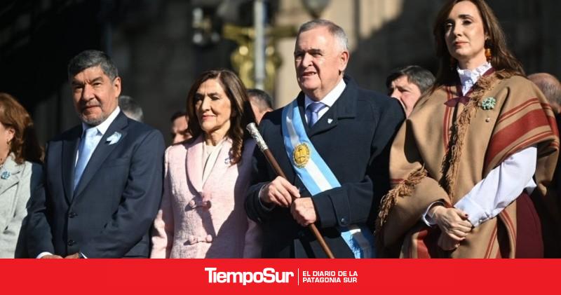 Osvaldo Jaldo encabezó los festejos del 9 de Julio junto a Villarruel