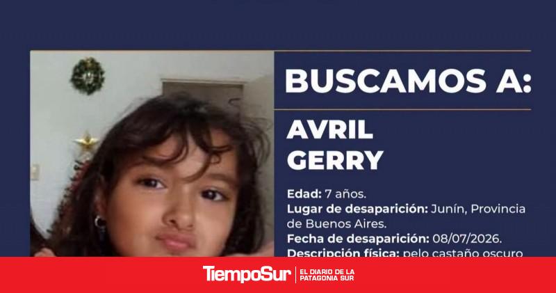 Buscan intensamente a Avril Gerry desaparecida en Junín