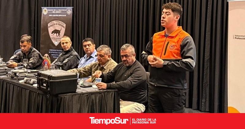 El Gobierno Provincial brindó una capacitación en búsqueda de personas