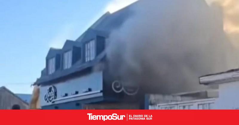 Dueño del local incendiado: "a mí lo que me preocupa son los muchachos que trabajan conmigo"