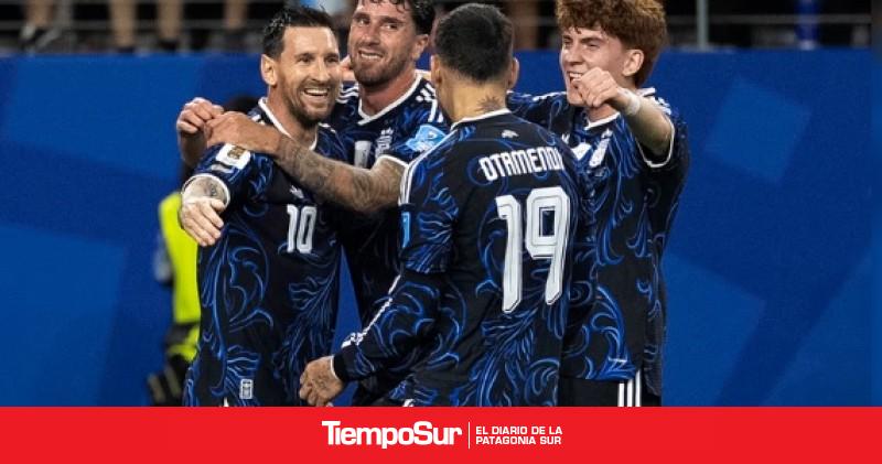 La Selección argentina se enfrenta con Inglaterra