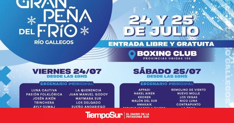 Todo preparado para la Gran Peña del Frío