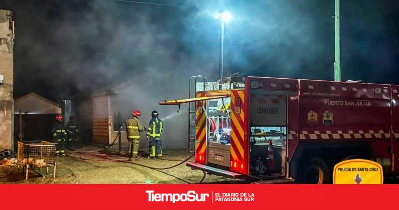 Dejaron secando ropa cerca del calefactor y se incendió