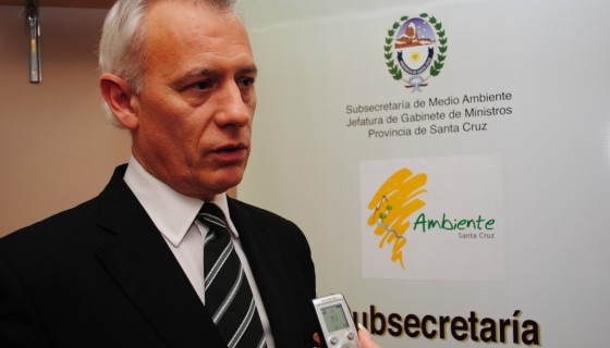 Sergio Medina, subsecretario de Medio Ambiente.