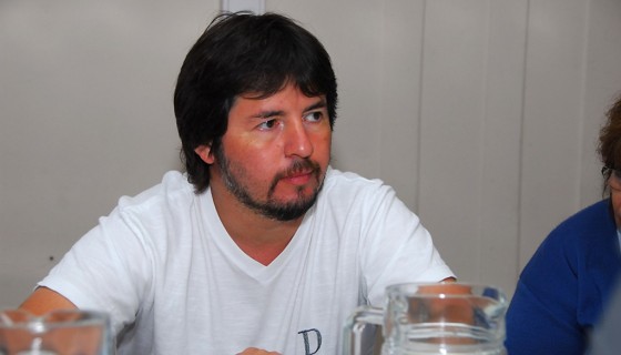 Pedro Muñoz, referente de ADOSAC. (H.C)