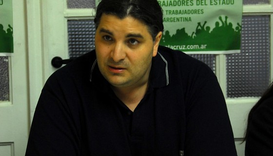  Alejandro Garzón, titular de la CTA. 