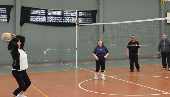 En el Gimnasio 17 de Octubre.