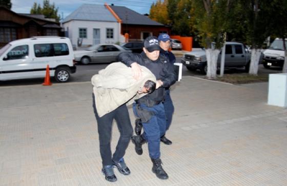 Momento en que “Pello” llegó a la Unidad 15. (Foto: W. Díaz)