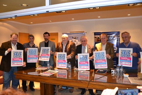 Presentación de la promoción nacional de venta con tarjetas de crédito. (Foto C.R.)