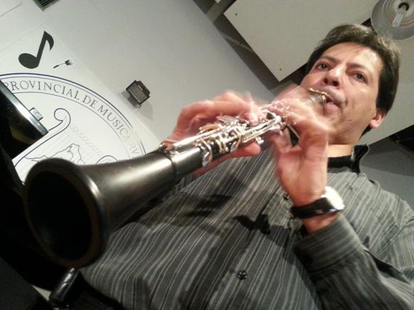 Carlos Céspedes, maestro de clarinete (C.G)