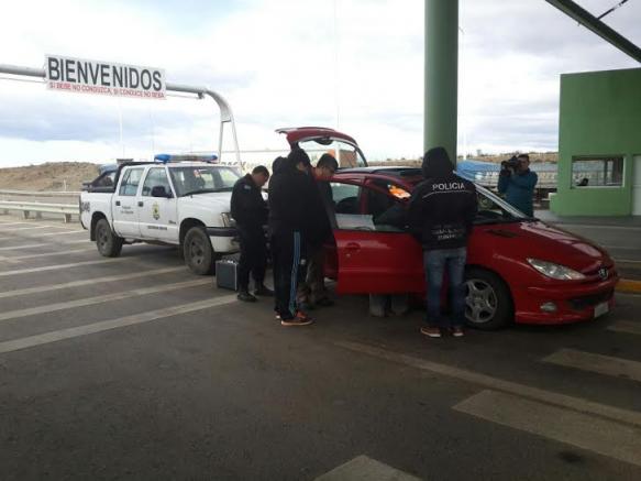 El Peugeot 206 también fue requisado por Narcocriminalidad. 