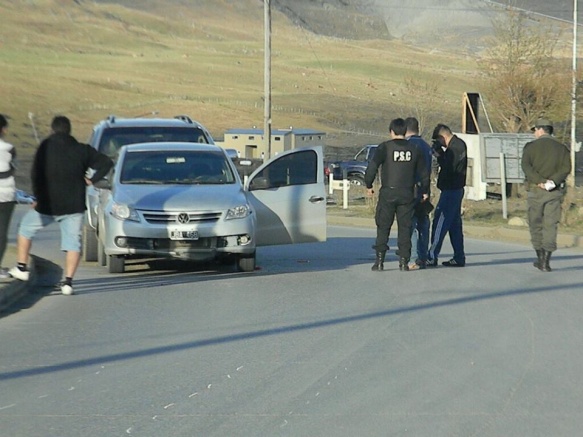 Triple choque dejó a dos personas heridas. (Foto: Patagonia Nexo)