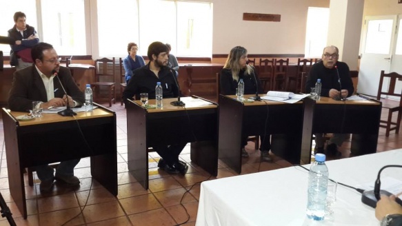 Concejo Deliberante de Perito Moreno cuando aún lo integraba Mauro Casarini, hoy en el Gabinete provincial. (FCBK)