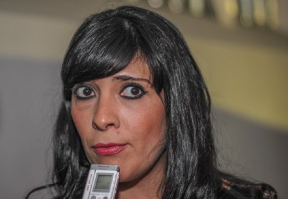 Paula Aybar, profesora de Al Ganub (A.B)
