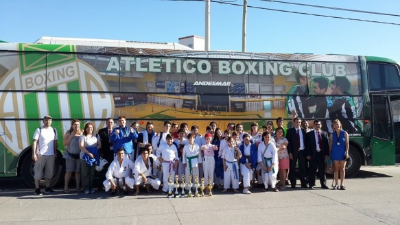 El karate estuvo bien representado.