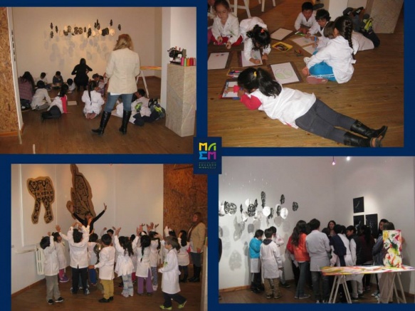 El Museo de Arte “Eduardo Minnicelli” durante el año recibe visitas de diferentes instituciones educativas