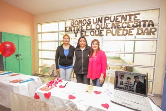 Integrantes de Red Solidaria Río Gallegos. (Foto: A. Barabino).
