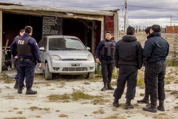 Lugar donde fue encontrado el auto. (Foto: A. Barabino)