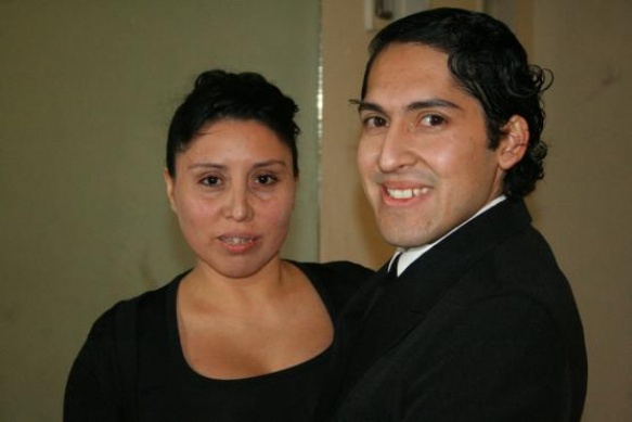 Raúl Ehijo y Ximena Santana, campeones provinciales (foto archivo)