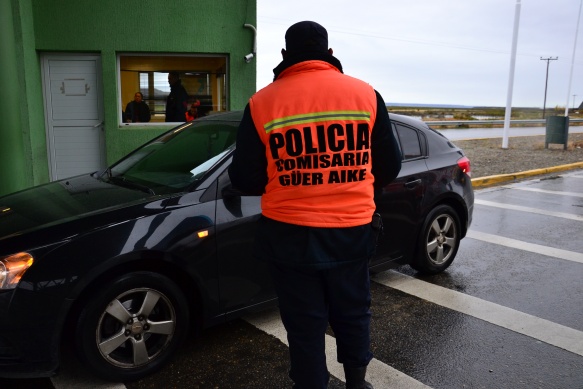 La droga fue detectada esta mañana durante un operativo. (C. R)