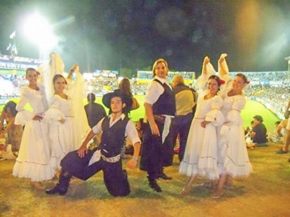 El Ballet Esencias del Viento en Jesús María Córdoba 2014.