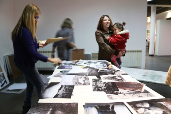 Se prepara la muestra en el Complejo Cultural (C.G)