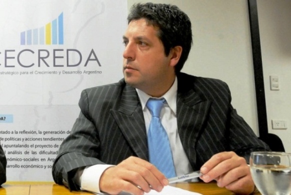 Secretario de relaciones institucionales de la CAME, Mauro González (Foto: Radioxpilar)