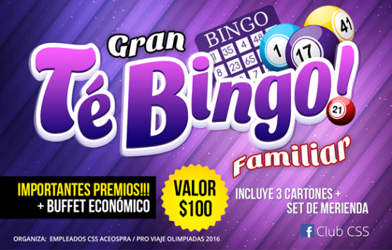 GRAN TÉ BINGO FAMILIAR