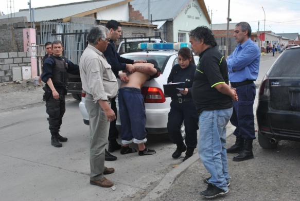 El presunto autor del hecho continúa detenido. 