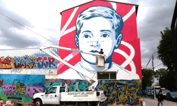 Diego Roa en la Casa de la Juventud. (C.G)